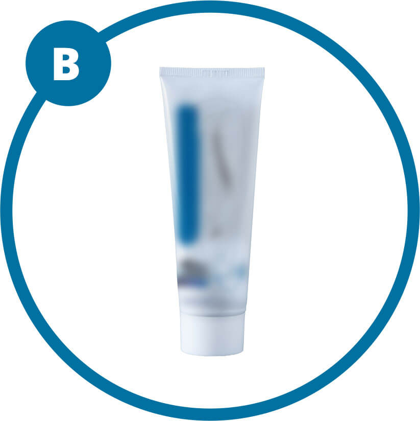 Group B - 5% calcium sodium phosphosilicate (NovaMin&trade;*)