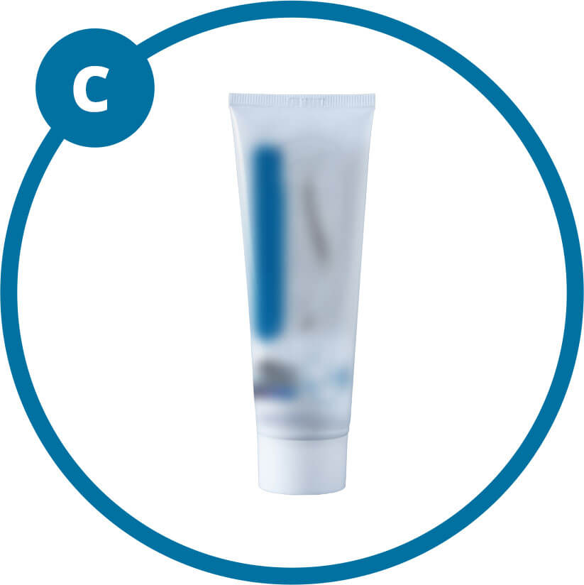 Group C - 8% strontium acetate (Sensodyne Rapid Action&trade;)